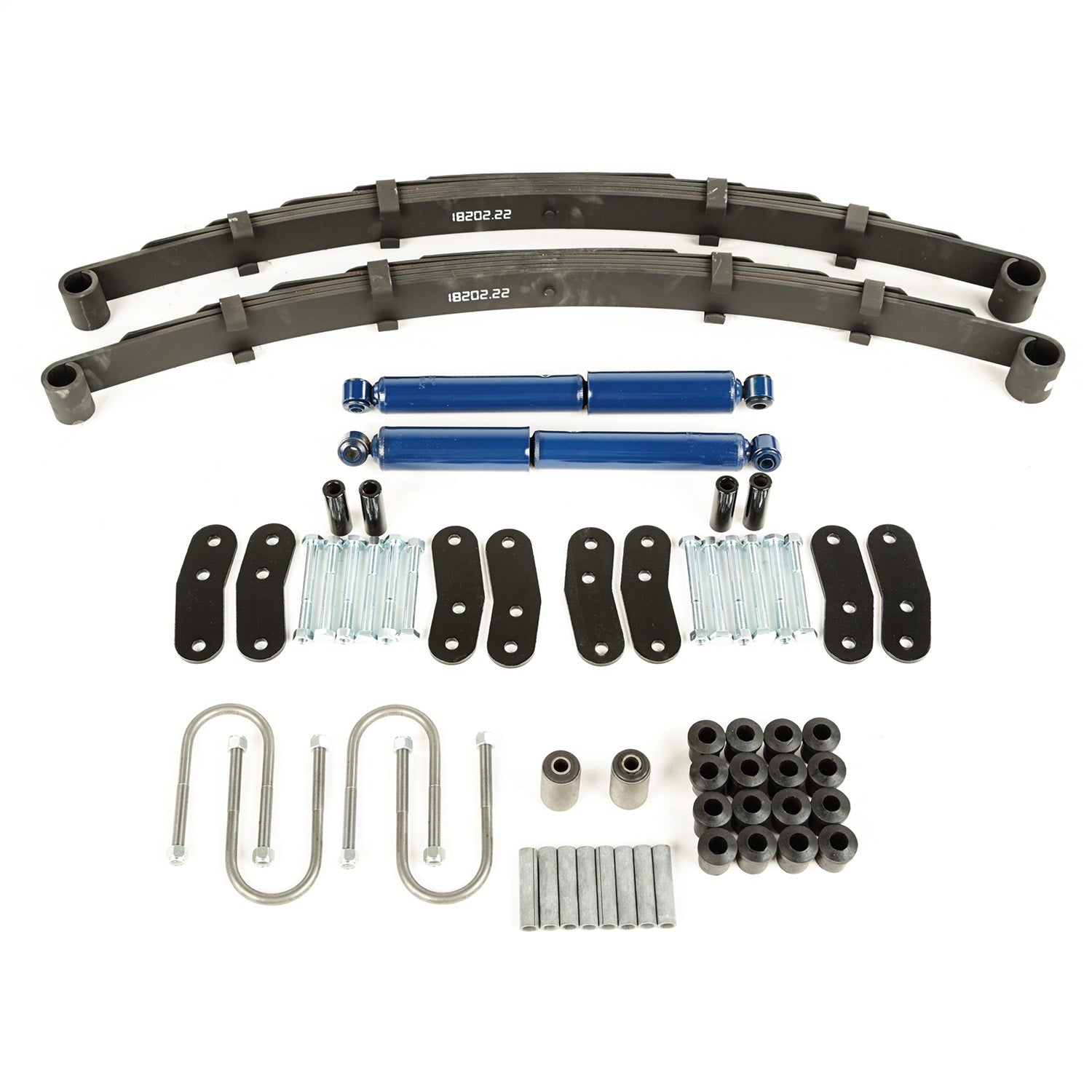 Leaf Spring Kit w/Shocks 1987-1995 Jeep Wrangler YJ OMIX