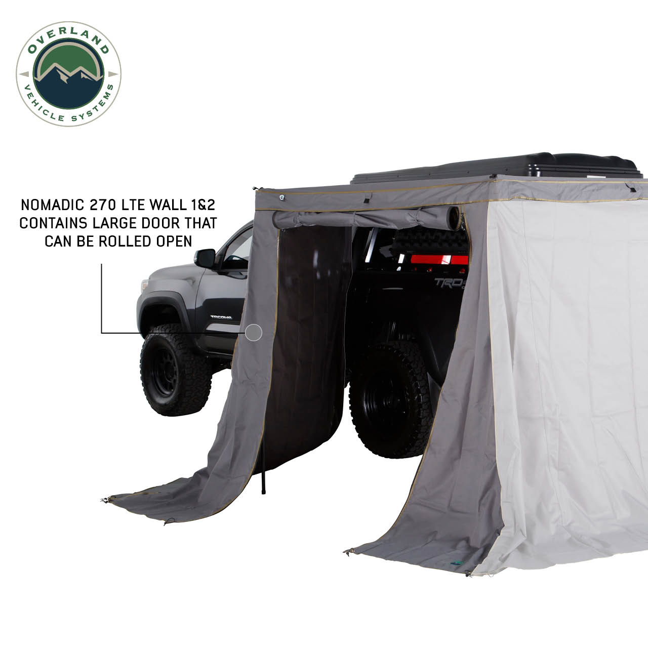 270 Side Walls 1 and 2 - 270 LTE Awning Wall kit driver Overland Vehicle Systems-1