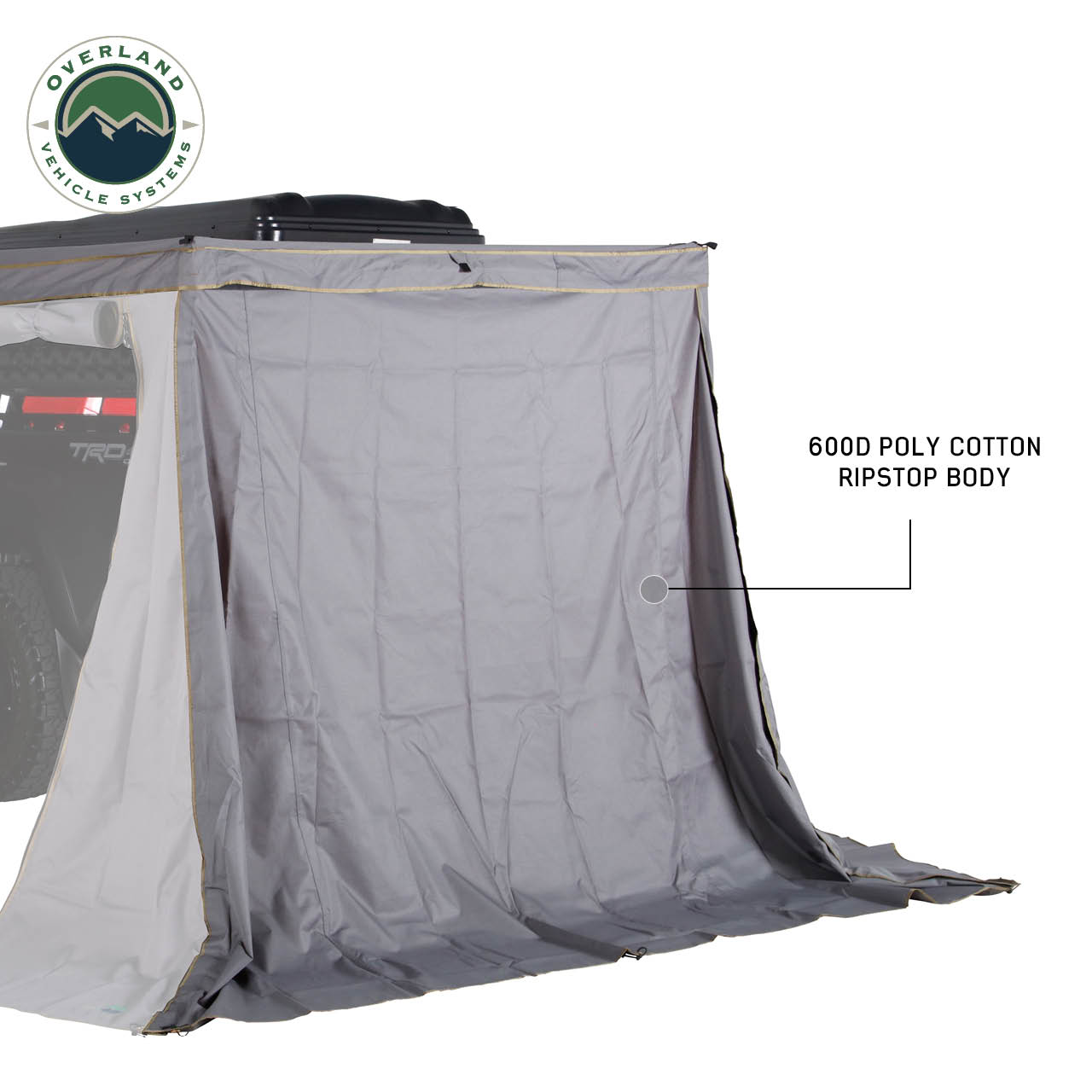 Driver Side Walls 3 & 4 - OVS 270 LTE Awning Wall Kit Overland Vehicle Systems-1