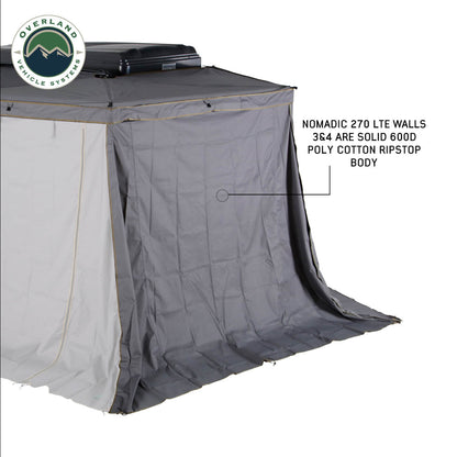 Driver Side Walls 3 & 4 - OVS 270 LTE Awning Wall Kit Overland Vehicle Systems-2