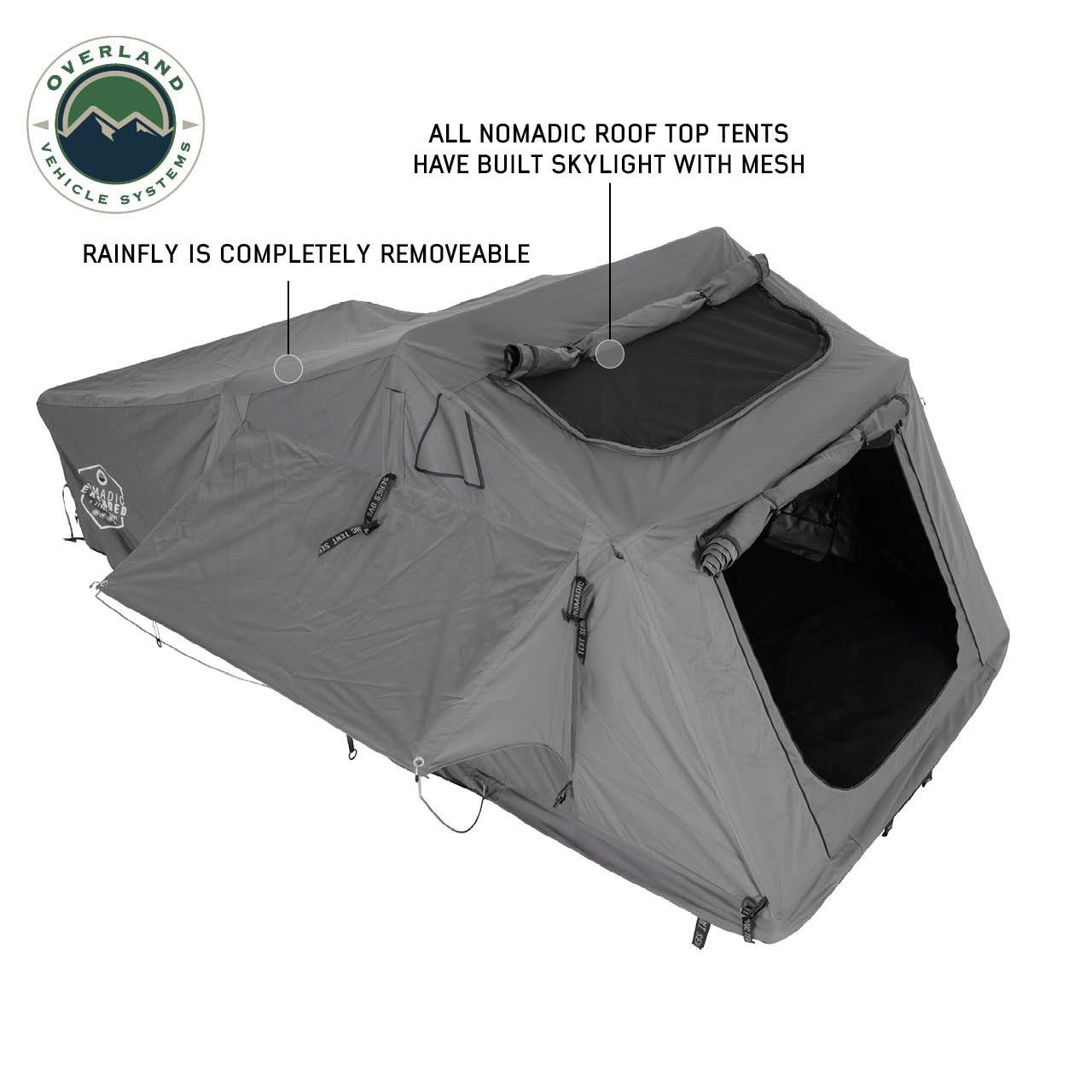 Overland Vehicle Systems Nomadic 2 Extended Roof Top Tent The Best Rooftop Tent Overland Vehicle Systems