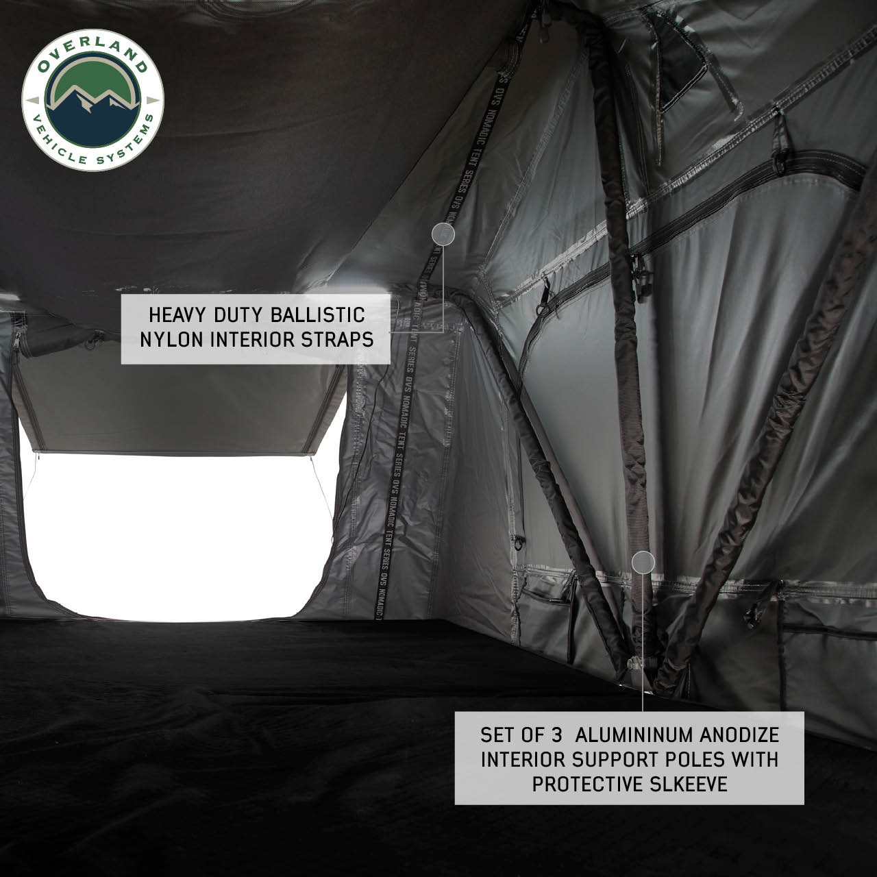 Nomadic 2 Extended Roof Top Tent The Best Rooftop Tent Overland Vehicle Systems-8