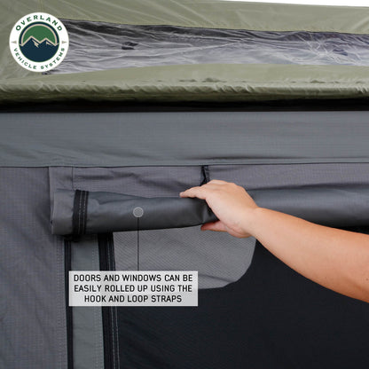 Best Roof Top Tent 3 Person Nomadic 3 Ext. Roof Top Tent Overland Vehicle Systems-10