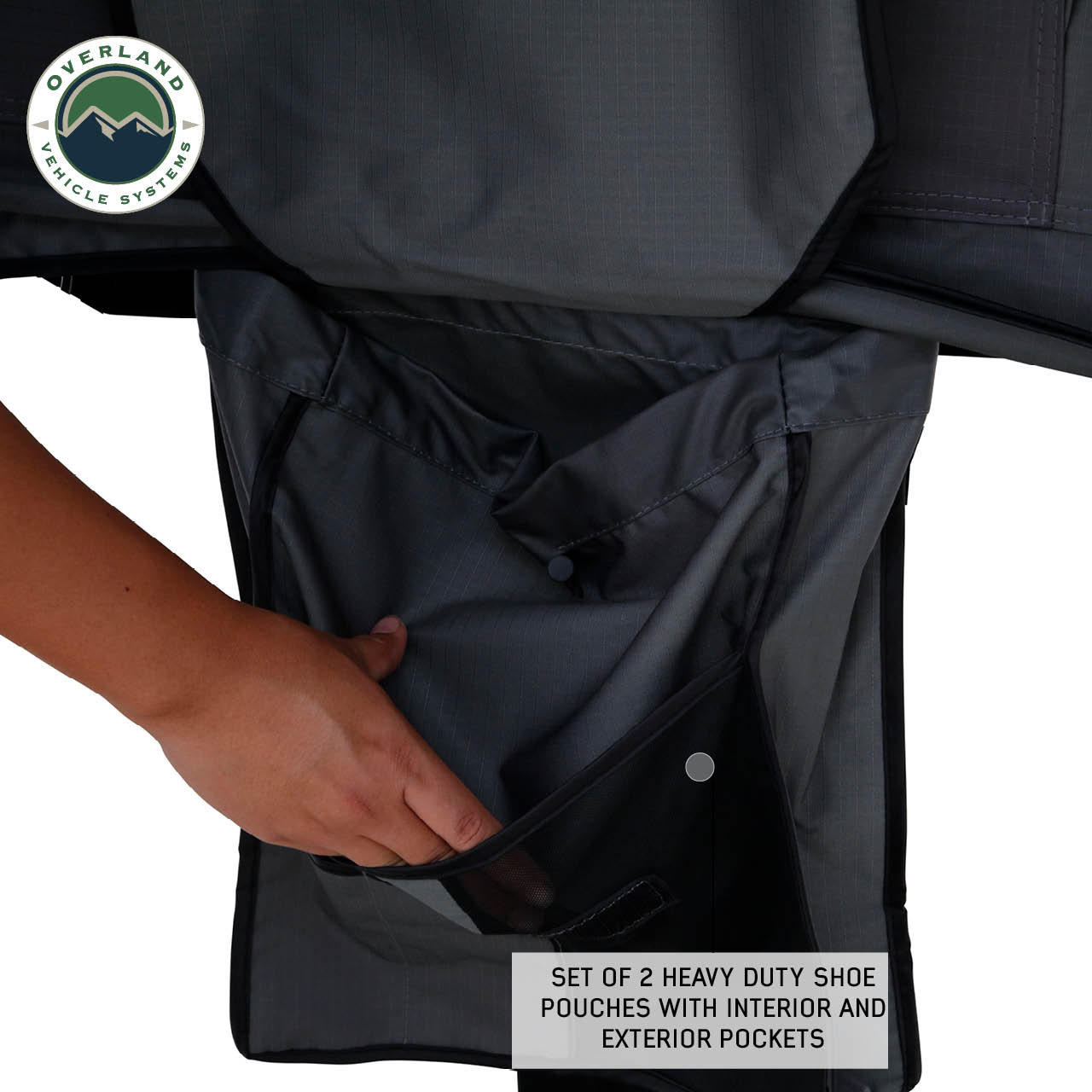 Overland Vehicle Systems Extended Roof Top Tent - The Perfect 4 Person Roof Top Tent Overland Vehicle Systems