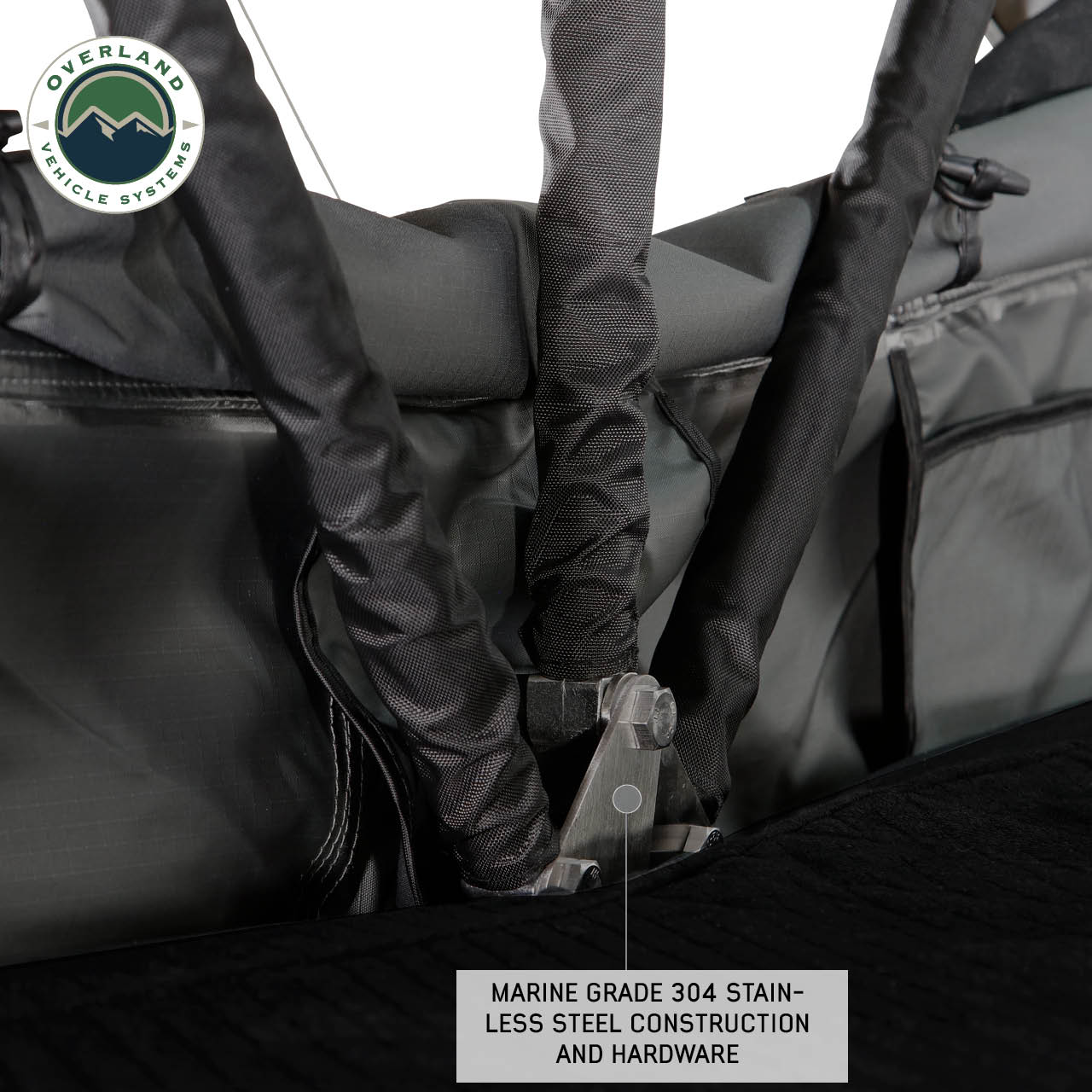 Overland Vehicle Systems Extended Roof Top Tent - The Perfect 4 Person Roof Top Tent Overland Vehicle Systems