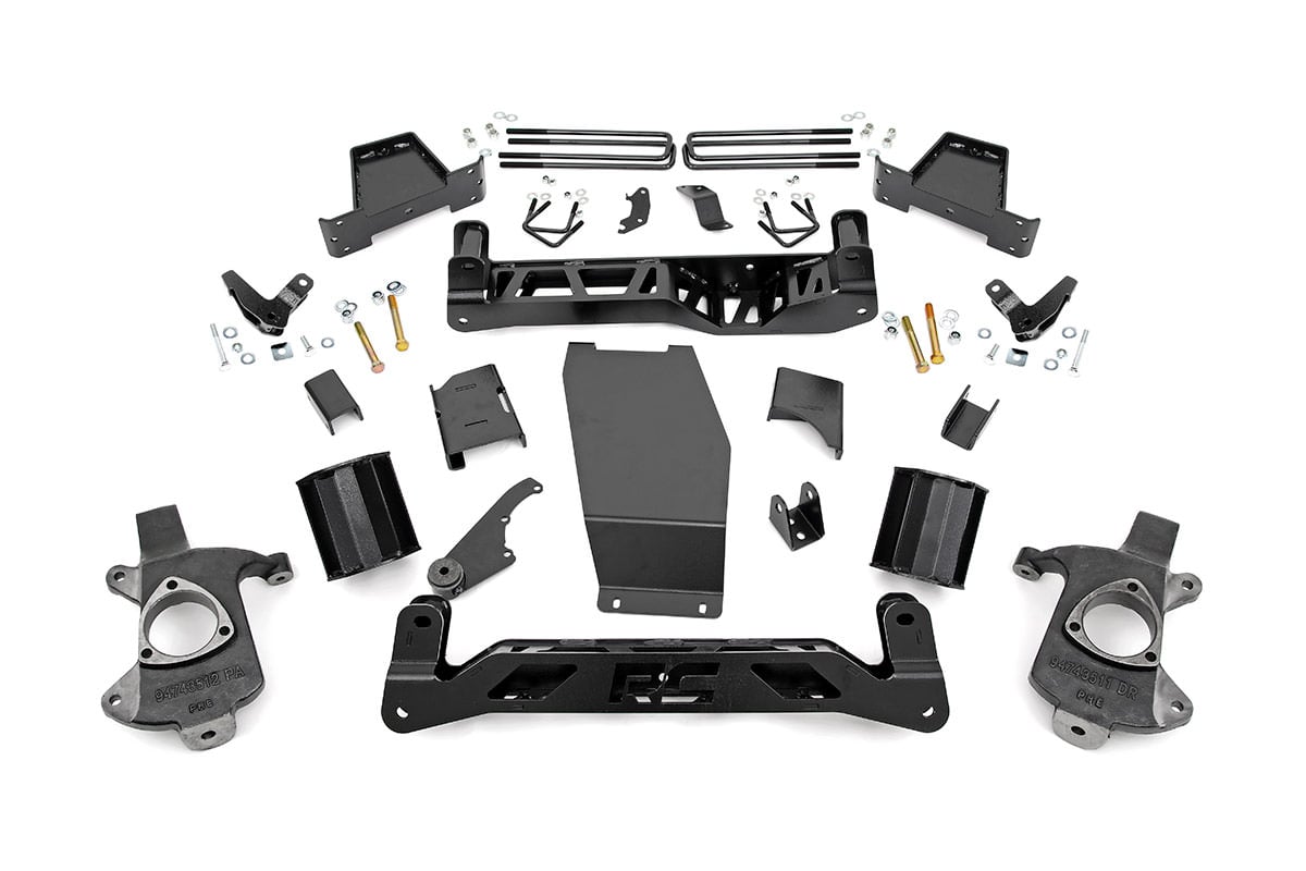 6 Inch Lift Kit | Magneride | Cast Steel | GMC Sierra 1500 Denali 4WD (14-18) Rough Country