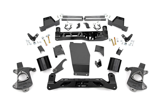 6 Inch GMC Suspension Lift Kit 14-18 Sierra 1500 Denal 4WD w/MagneRide Rough Country-1