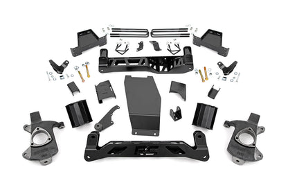 6 Inch GMC Suspension Lift Kit 14-18 Sierra 1500 Denal 4WD w/MagneRide Rough Country-1