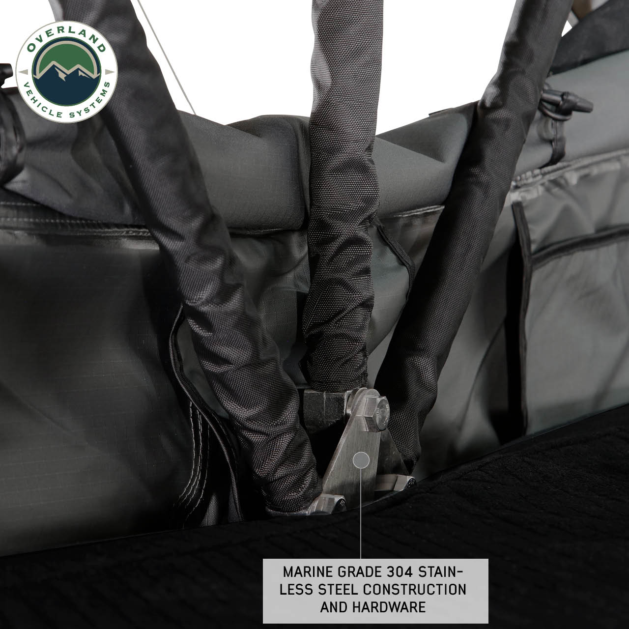 Overland Vehicle Systems Nomadic 3 Standard Roof Top Tent 3 Person Roof Top Tent Overland Vehicle Systems