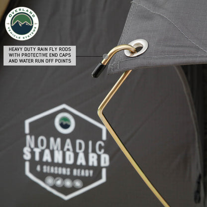 Nomadic 3 Standard Roof Top Tent 3 Person Roof Top Tent Overland Vehicle Systems-9
