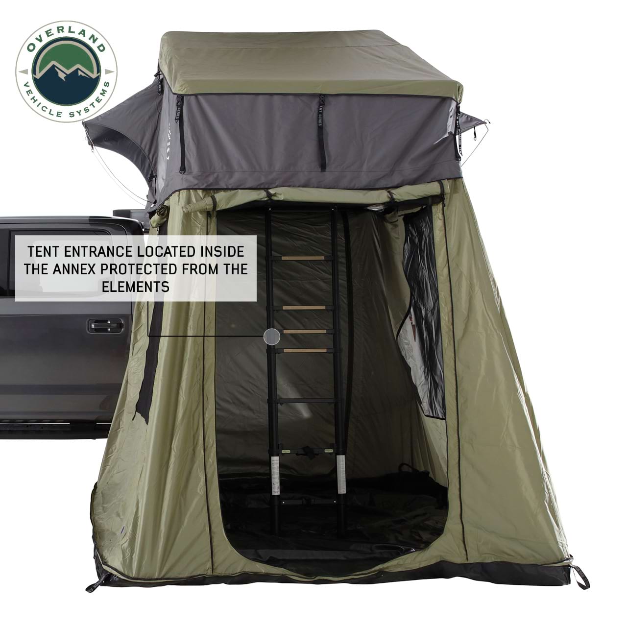 Overland Vehicle Systems Nomadic 2 Roof Top Tent Annex Room Overland Vehicle Systems Overland Vehicle Systems