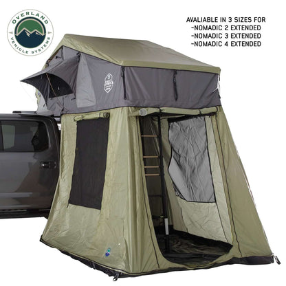 Nomadic 2 Roof Top Tent Annex Room Overland Vehicle Systems-10