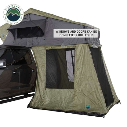 Nomadic 3 Roof Top Tent Annex Room With Floor & Cover Overland Vehicle Systems-2
