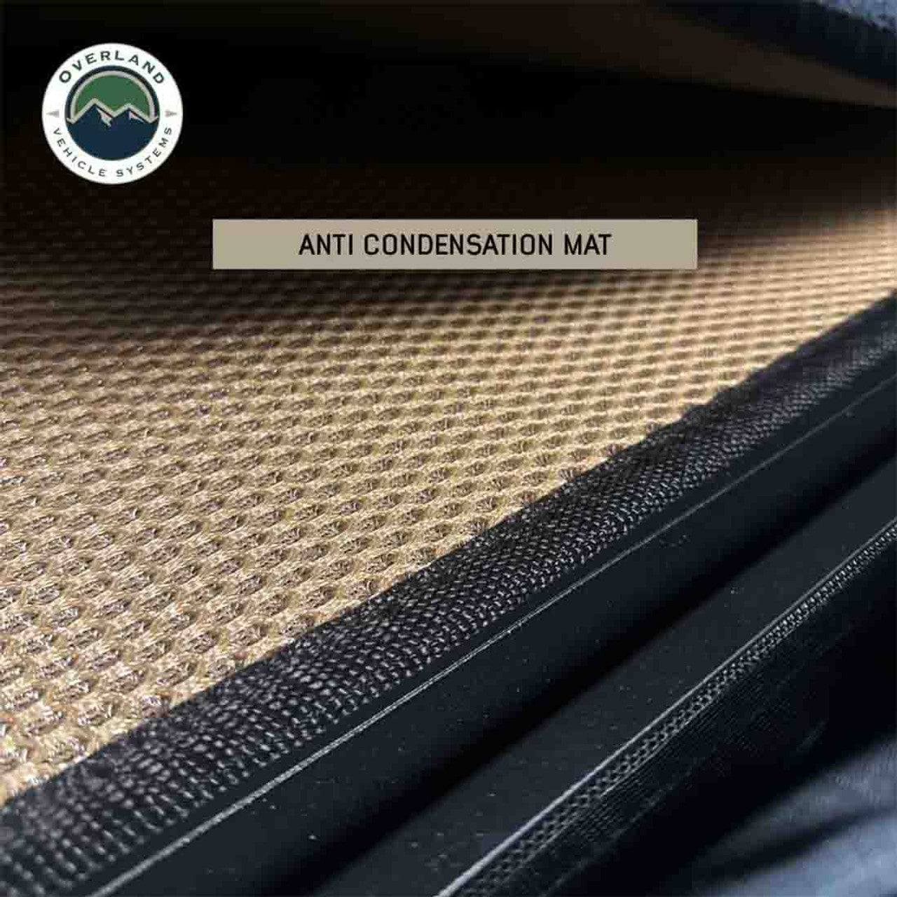 Overland Vehicle Systems XD Lohtse - Clamshell Aluminum Roof Top Tent, 2 Person, Grey Body and Black Rainfly Overland Vehicle Systems