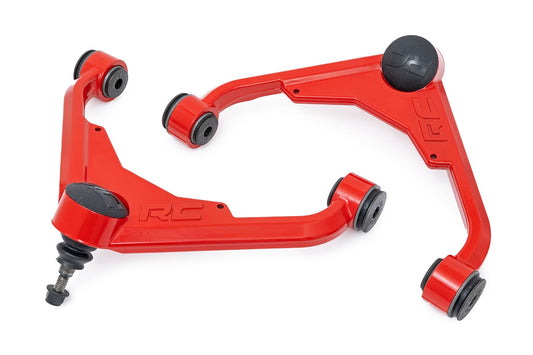 Red Forged Upper Control Arms 3 Inch Lift Silverado/Sierra 2500HD (01-10) Rough Country