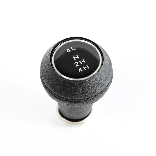 Transfer Case Shift Knob Dana 300 Includes Knob/Pattern Insert/Lock Nut 1980-1983 CJ5 1980-1986 CJ7 And 1981-1986 CJ8 Scrambler OMIX-1