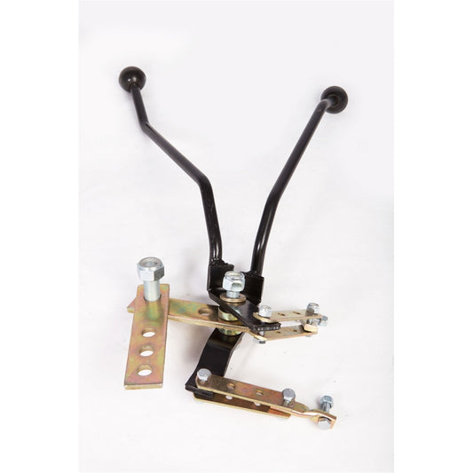 Transfer Case Twin Stick Shifter Assembly Dana 300 1980-1983 CJ5 1981-1986 CJ7 And 1981-1986 CJ8 Scrambler OMIX