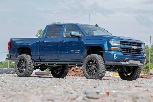 7 Inch Suspension Lift Kit Vertex 14-18 Silverado/Sierra 1500 2WD Rough Country
