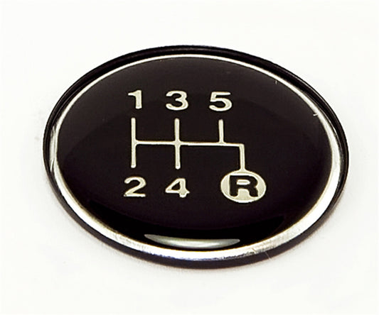 Transmission Shift Pattern Plate Fits 82-83 CJ5 And 82-86 CJ7 /CJ8 Scrambler Models Equipped With Warner T5 Manual Transmissions OMIX