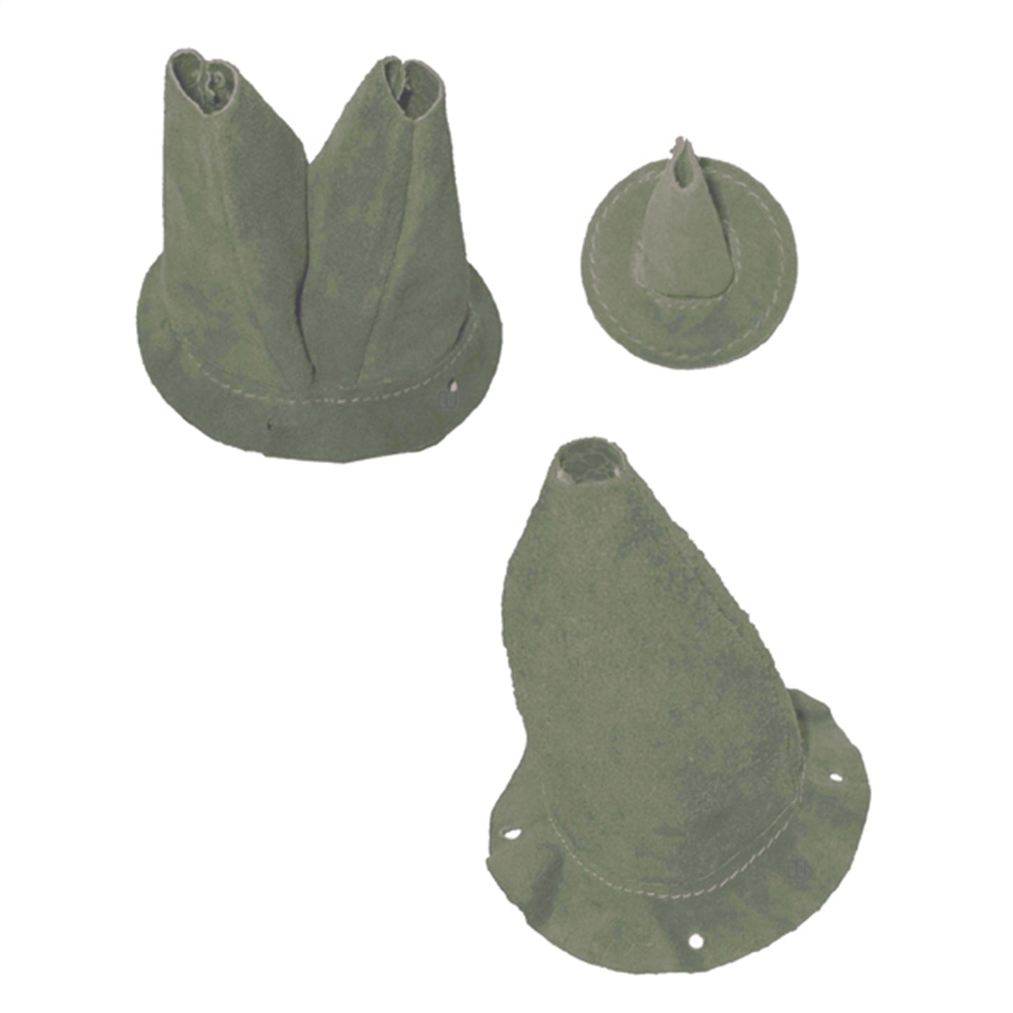 Manual Trans Shift Boot 3 Piece Leather Pea Green 1941-1945 Mb / Gpw OMIX