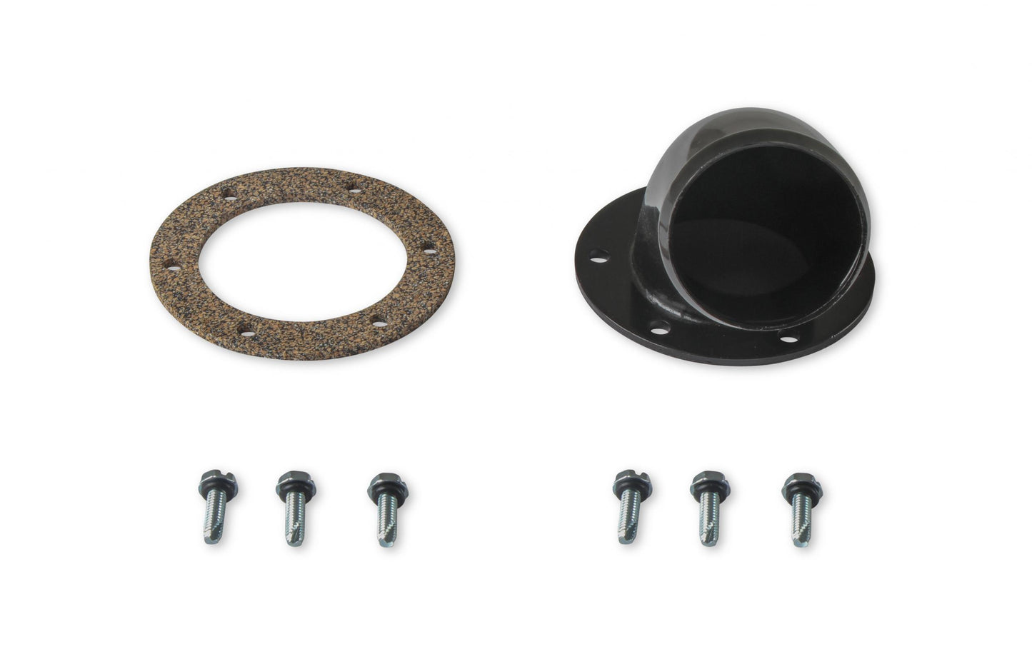 Side Fill Bolt On Filler Neck Side Fill Kit For 19-184 And 19-185 Fuel Tank Kits Holley Sniper EFI