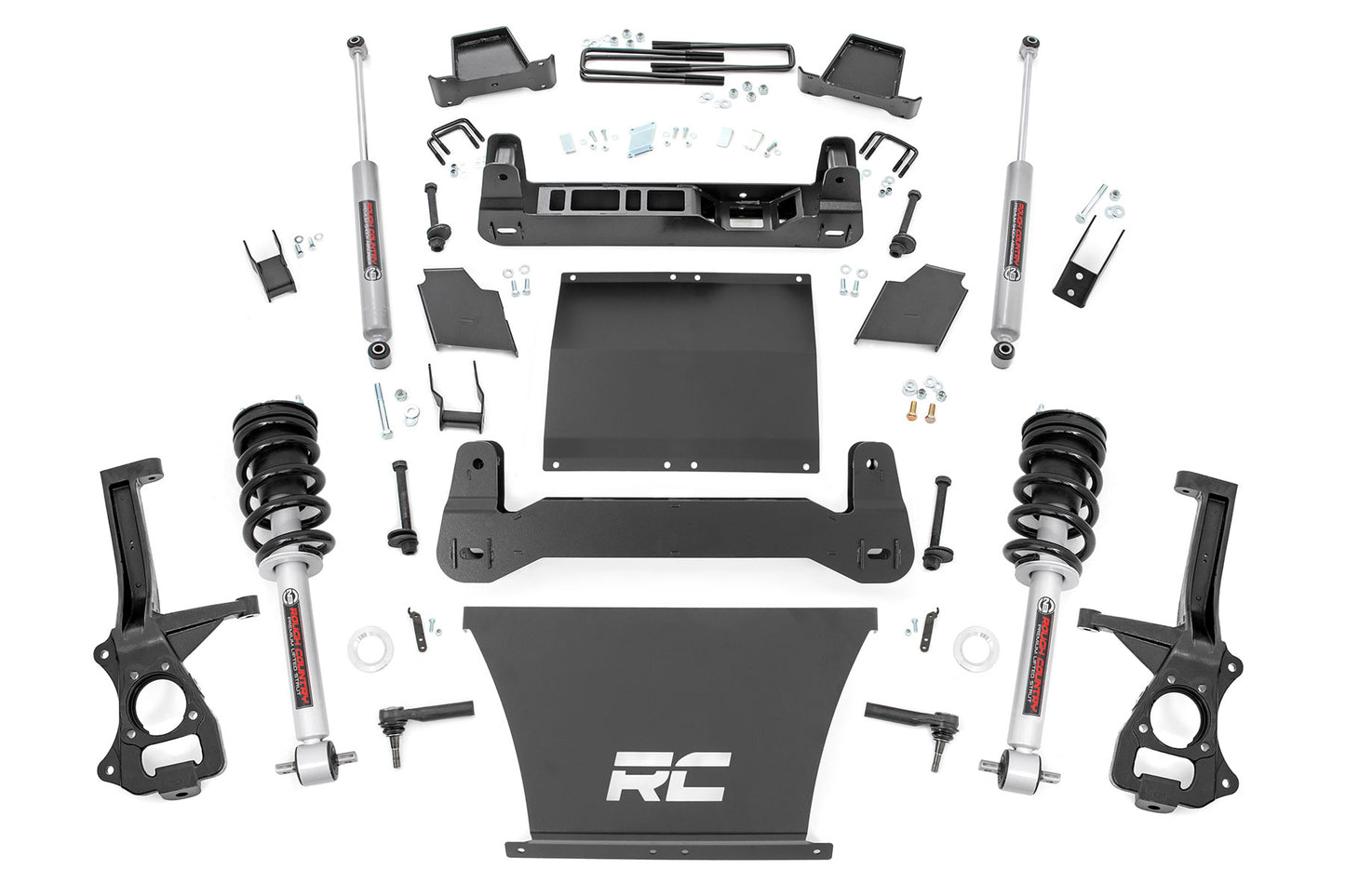 4 Inch Lift Kit | AT4/Trailboss | N3 Struts | Chevy/GMC Sierra 1500 (19-25)/Silverado 1500 (19-25)  Rough Country