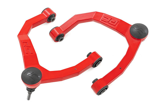 Red Forged Upper Control Arms | OE Upgrade | Red | Chevy/GMC 1500 (19-25) Rough Country