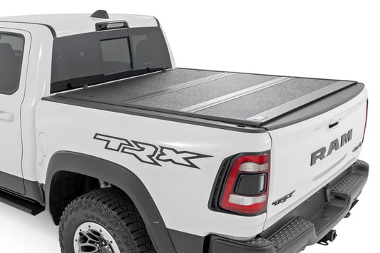 Hard Low Profile Bed Cover |6'4" | No Rambox | Ram 1500 (19-25)/1500 TRX (21-24)  Rough Country