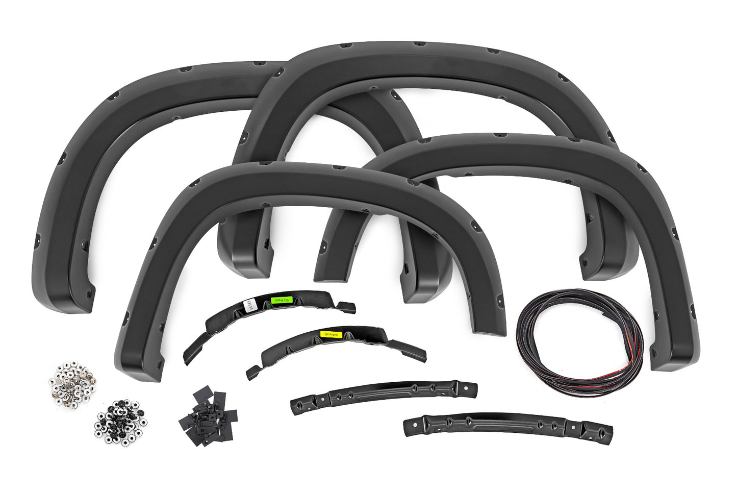 Pocket Fender Flares | GNO Slate Gray | Chevy Silverado 1500 2WD/4WD (22-25) Rough Country