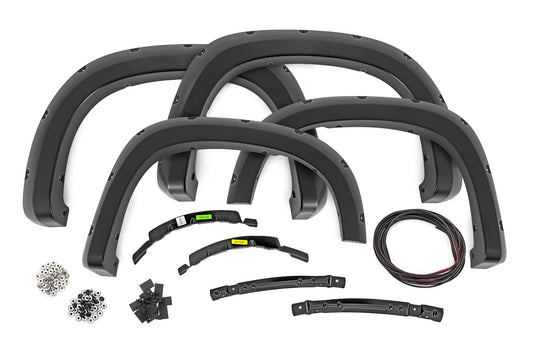 Pocket Fender Flares | GNO Slate Gray | Chevy Silverado 1500 2WD/4WD (22-25) Rough Country