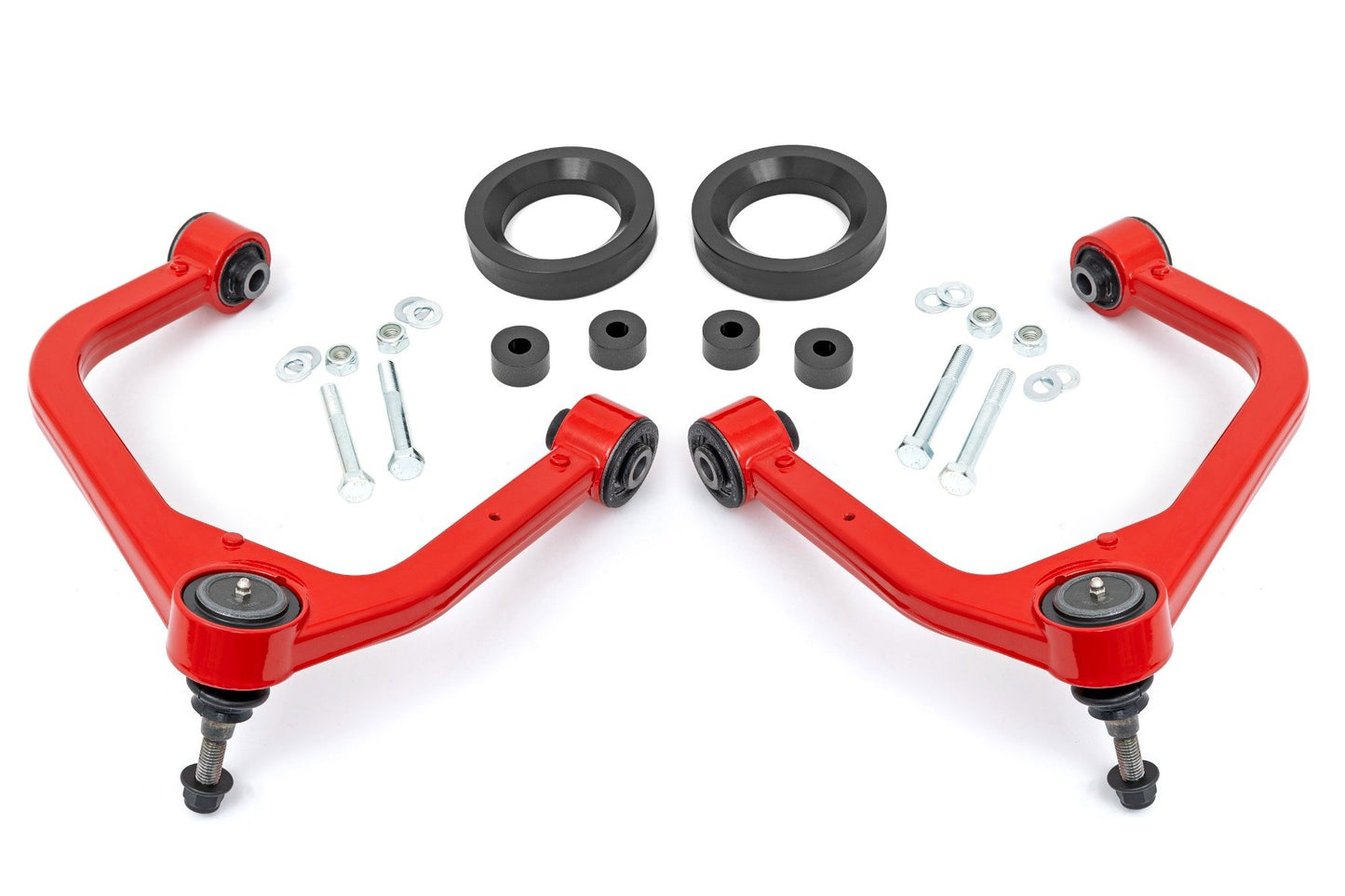 1.75 Inch Leveling Kit | Forged Red UCA | AT4 | GMC Sierra 1500  (2019-2025 & Classic) Rough Country