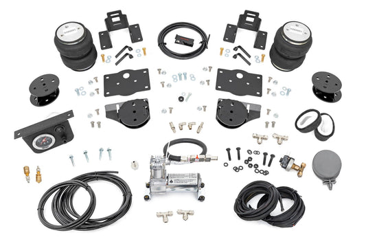 Air Spring Kit w/compressor | 4 Inch Lift Kit | Ram 1500 4WD (2019-2025) Rough Country