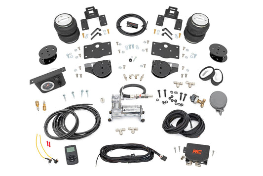 Air Spring Kit w/compressor | Wireless Controller | 4 Inch Lift Kit | Ram 1500 (19-25) Rough Country