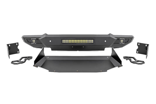 Front Bumper w/Skid Plate & Tow Hooks | Ram 1500 2WD/4WD (2019-2024) Rough Country