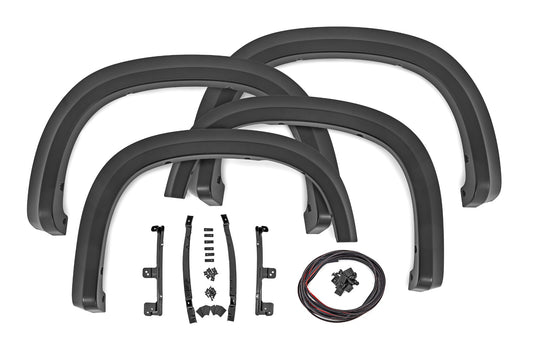 Fender Flares | Sport | G2X Deep Mahogany | Chevy Silverado 1500 2WD/4WD (2019-2025 & Classic) Rough Country