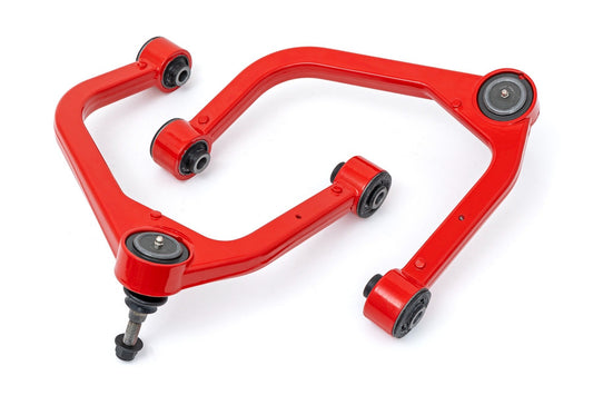 Red Forged Upper Control Arms | 3.5 Inch Lift | Chevy/GMC 1500 (19-25) Rough Country