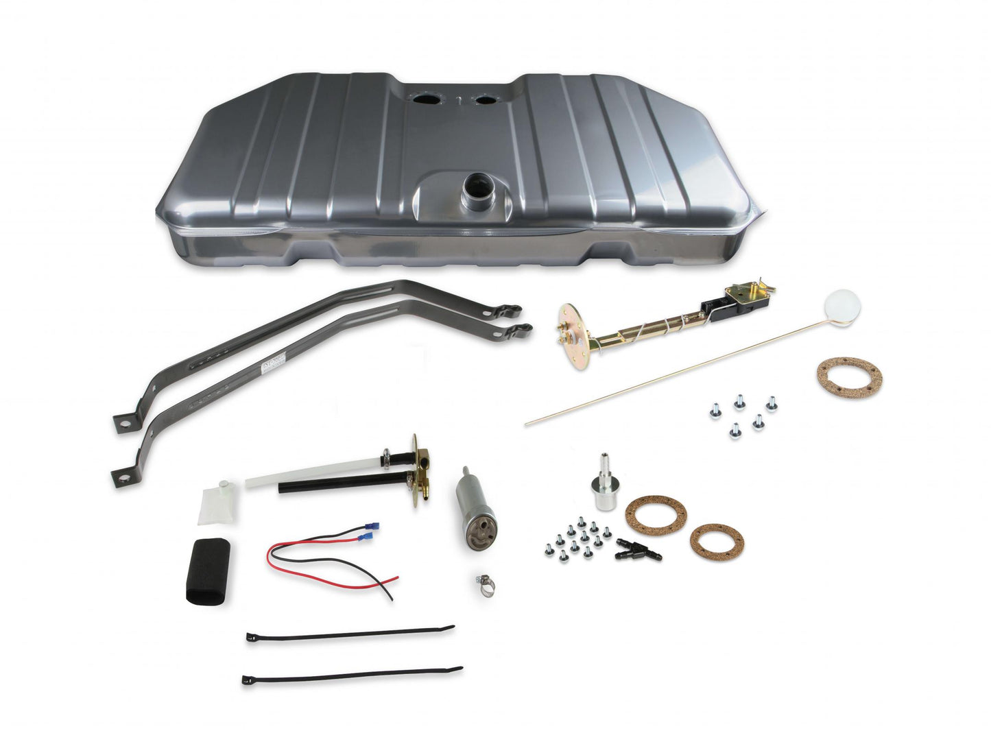 Fuel Tank System 400 LPH 1967-1968 Chevy Camaro / Firebird With Notched Front Corners Holley Sniper EFI-12