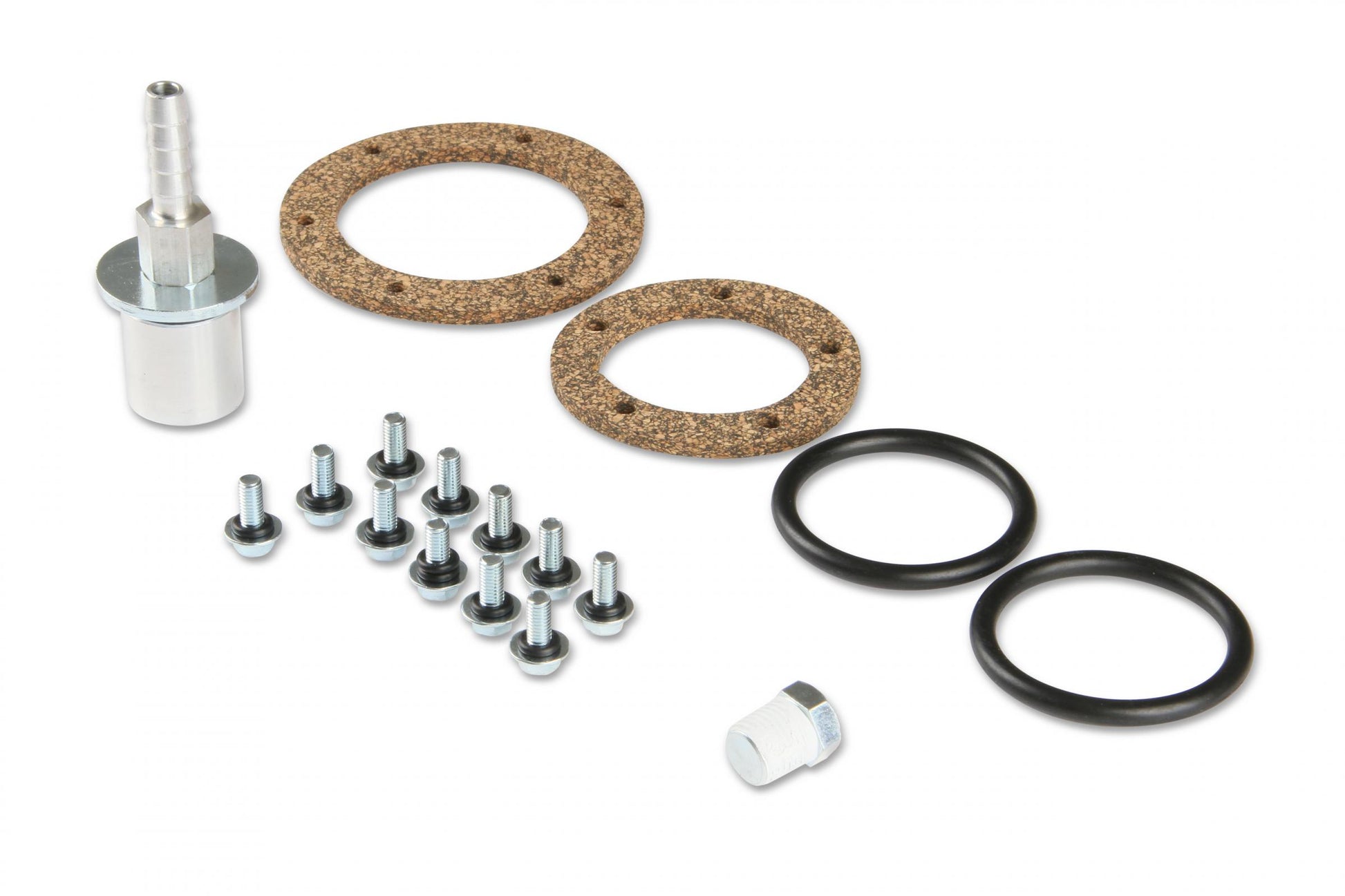 Fuel Tank System 400 LPH 1957 Chevy Coupe Sedan Coated Steel Gas Holley Sniper EFI-3