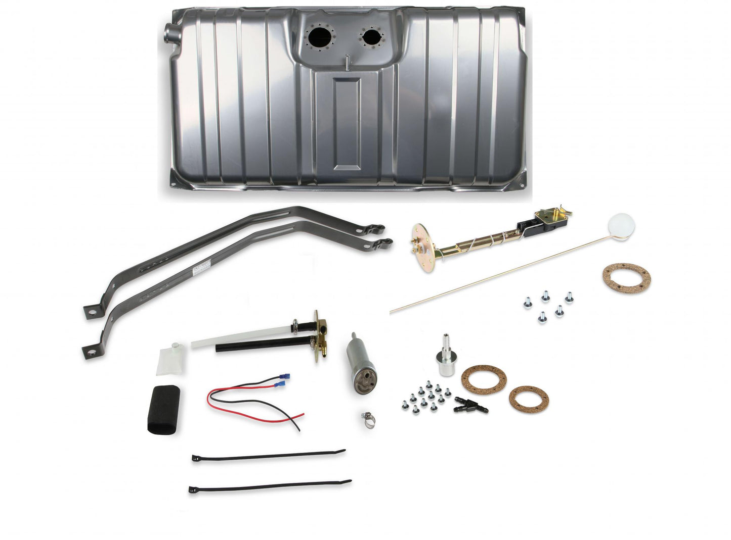 Fuel Tank System 400 LPH 1962-1965 Chevy Ii Nova Coated Steel Gas Holley Sniper EFI-15
