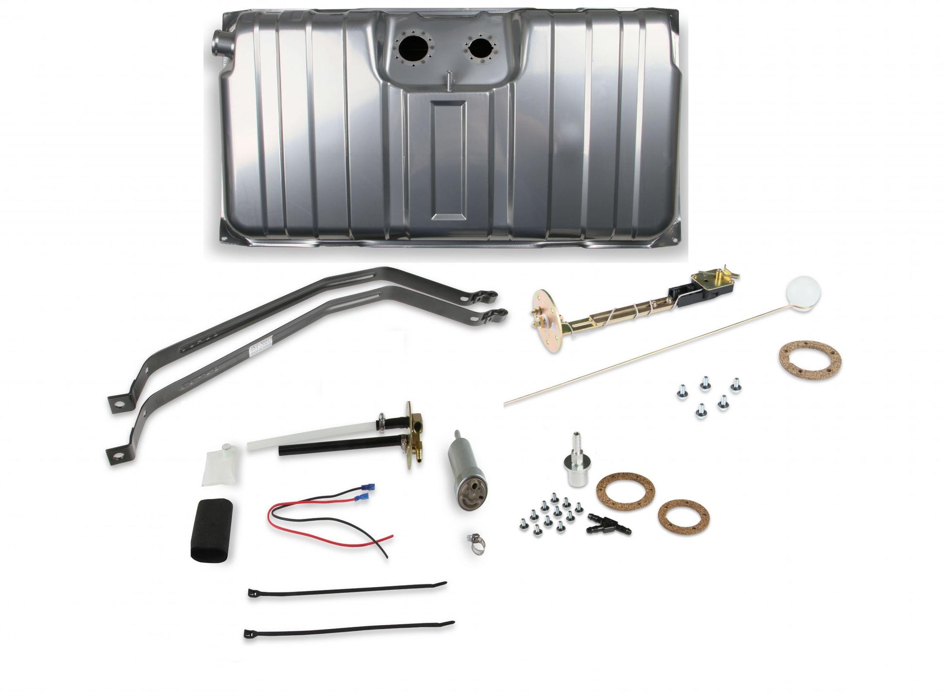 Fuel Tank System 400 LPH 1962-1965 Chevy Ii Nova Coated Steel Gas Holley Sniper EFI-15