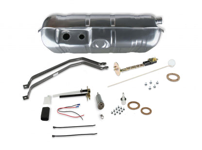 Fuel Tank System 400 LPH 1961-1964 Impala Belair Biscayne Coated Steel Gas Holley Sniper EFI-16