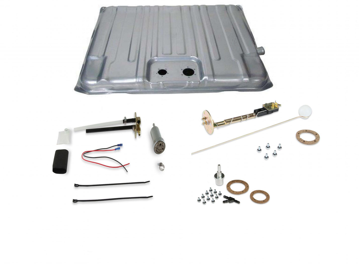 Fuel Tank System 400 LPH 1964-1967 Chevelle Malibu Wagon And El Camino Coated Steel Gas Holley Sniper EFI-12