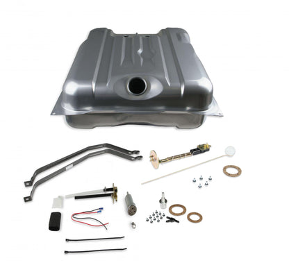 Fuel Tank System 400 LPH 1970-1974 Cuda Coated Steel Gas Holley Sniper EFI-16