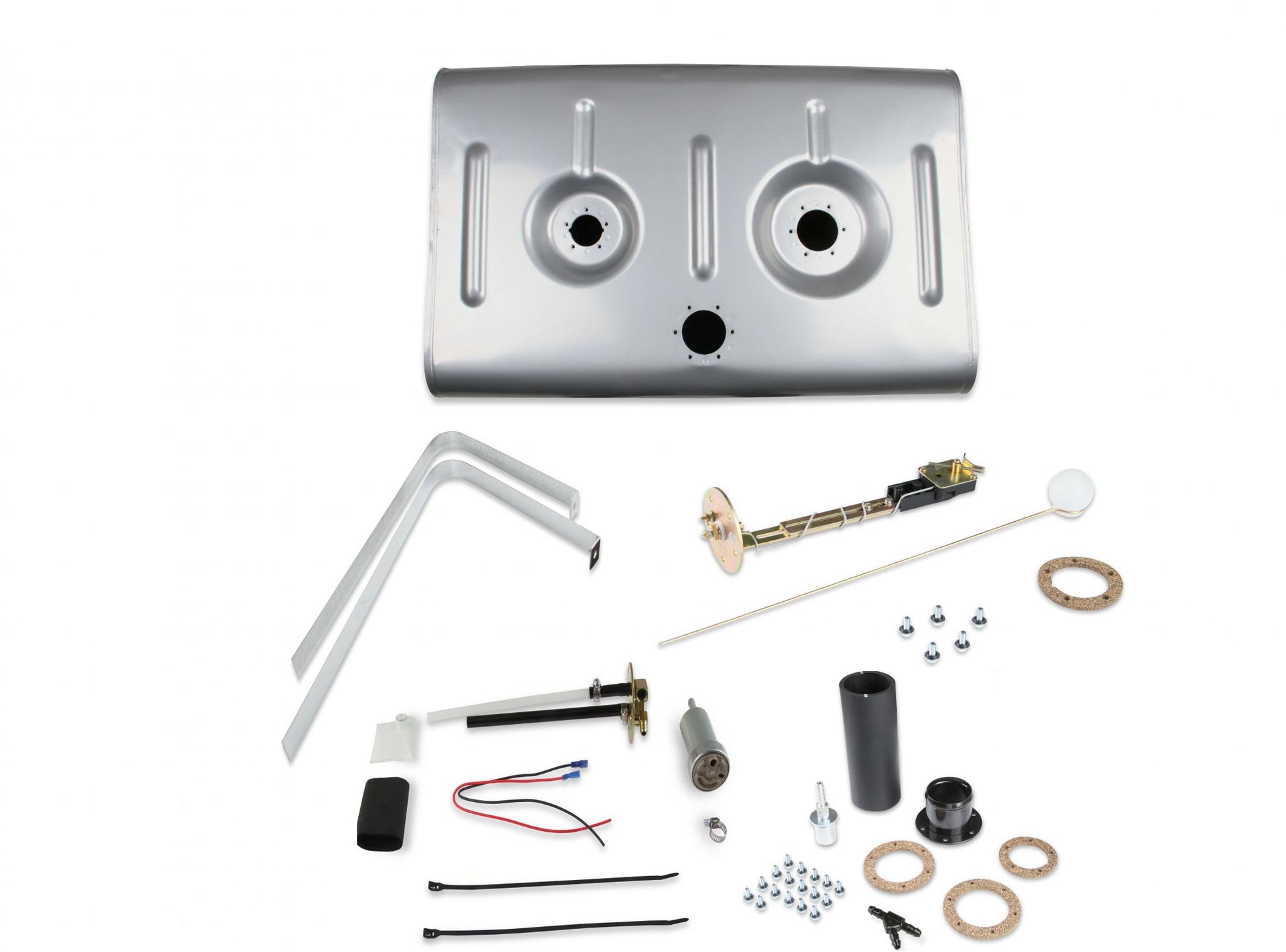 Universal Fuel Tank System 400 LPH Universal Gas Tank Kit With 0-90 GM Sender Holley Sniper EFI-15