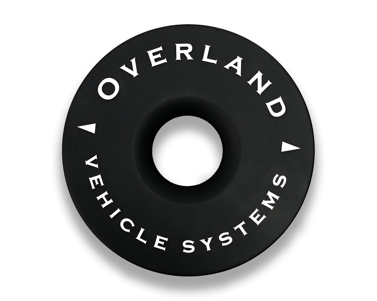 Soft Shackle Recovery Ring Combo Pack - 45,000 lb - Black Overland Vehicle Systems-5