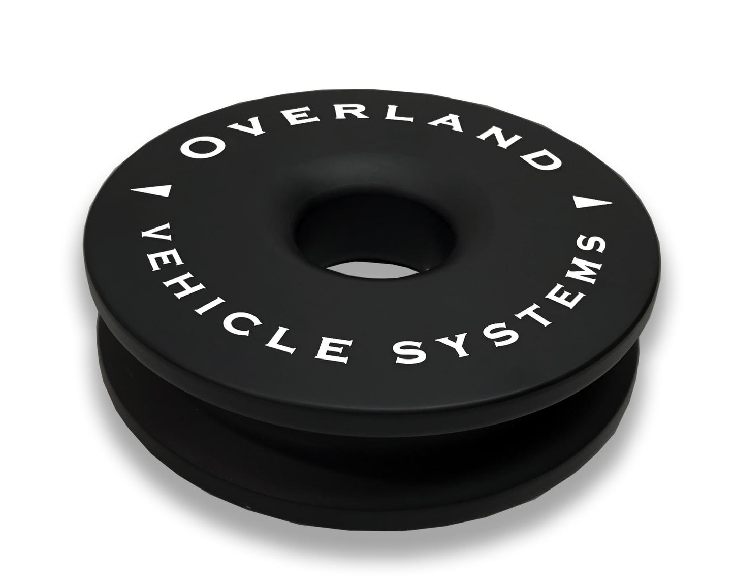 Overland Vehicle Systems Soft Shackle Recovery Ring Combo Pack - 45,000 lb - Black Overland Vehicle Systems