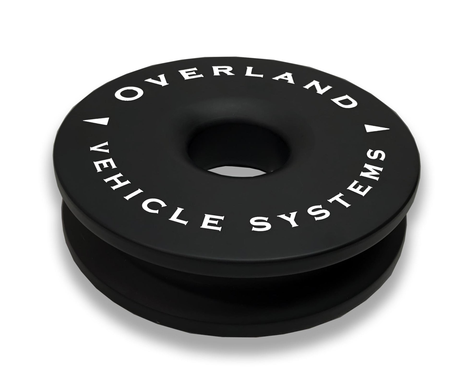 Overland Vehicle Systems Soft Shackle Recovery Ring Combo Pack - 45,000 lb - Black Overland Vehicle Systems