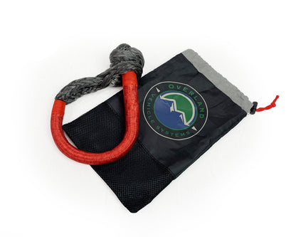 Soft Shackle Recovery Ring Combo Pack - 45,000 lb - Black Overland Vehicle Systems-9