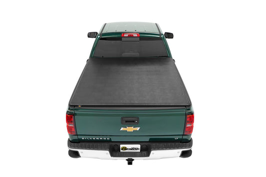 EZ-Roll Soft Tonneau Cover For Chevy/GMC 1988-2000 C & K Series Pickup 6.5 Foot Black Tailgate Spoiler Not Included Bestop