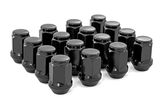 Lug Nut Set | M10x1.25 | 16 Qty | Black Rough Country